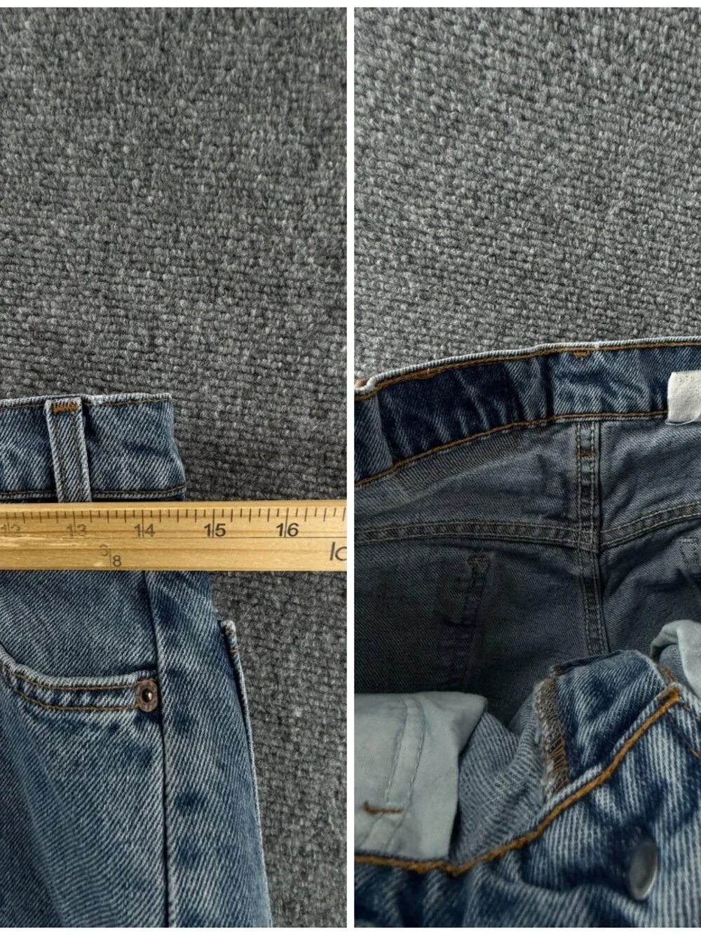 VTG Levis 562 Orange Tab Light Wash Denim Blue Jeans 90s 80s ACTL 28X27.5